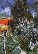 Vincent Van Gogh Dr.Gachet's Garden at Auvers-sur-Oise oil painting on canvas